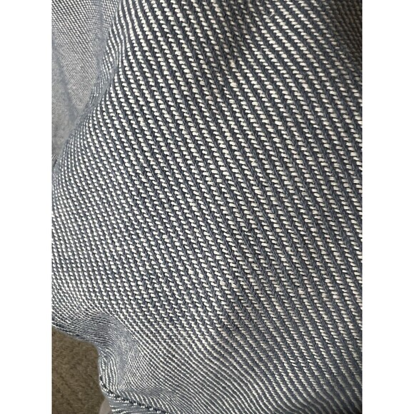 Duluth Trading Co Mens Button Down Woody Relaxed Fit Shirt Blue White XL NEW - Picture 6 of 12